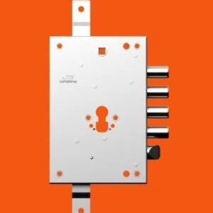 Zamek CIPIERRE 4-ryglowy 50128 / 70128 – antywłamaniowy